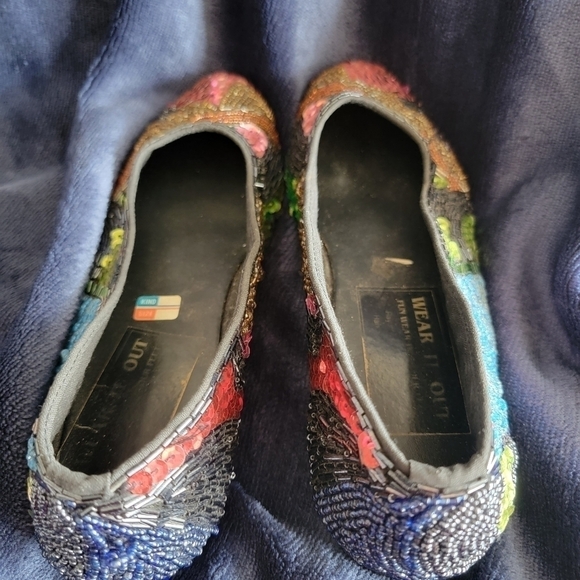 Beaded balet flats - Picture 3 of 10